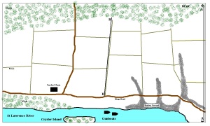 Cryslers Farm Map